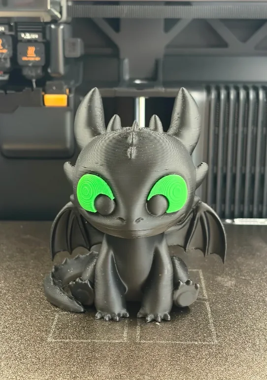 Chimuelo – Dragón - Makers 3D