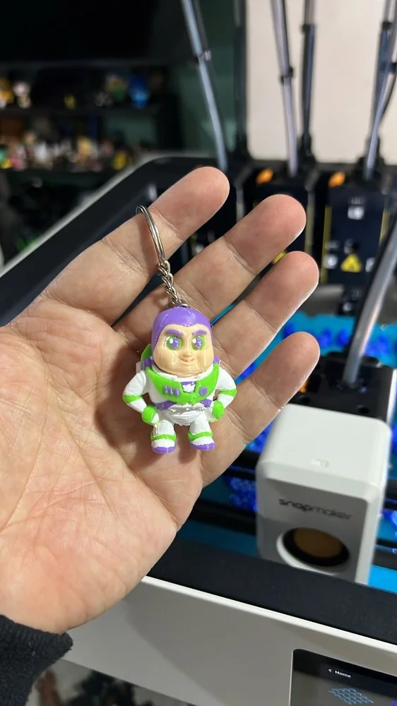 Llavero 3D personalizado a todo color