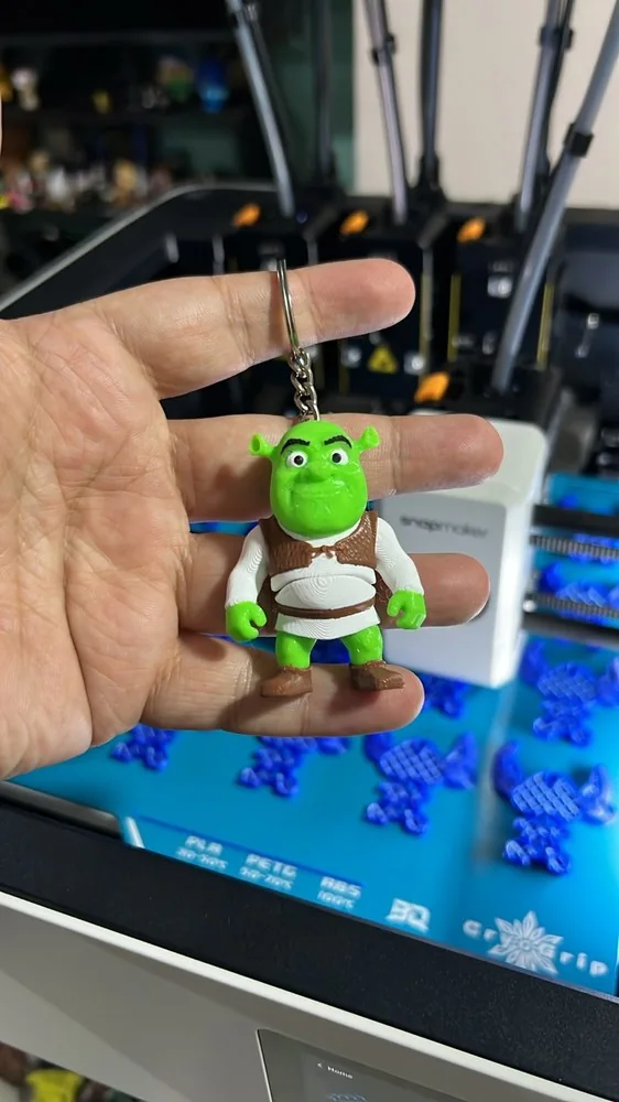 Figura 3D pequeña para llavero